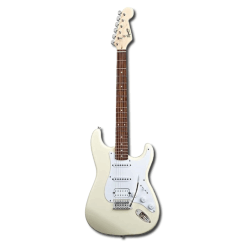 FENDER Squier Bullet® Stratocaster® HSS, Laurel Fingerboard, Arctic White – ელექტრო გიტარა