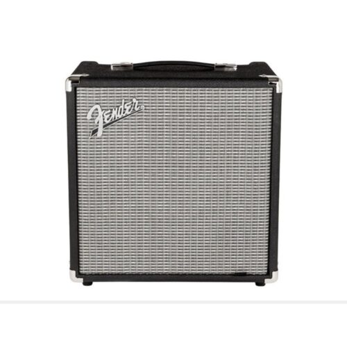 Fender Rumble™ 25 (V3), 230V EUR, Black/Silver – (1×8″) – გიტარის კომბი, გამაძლიერებელი