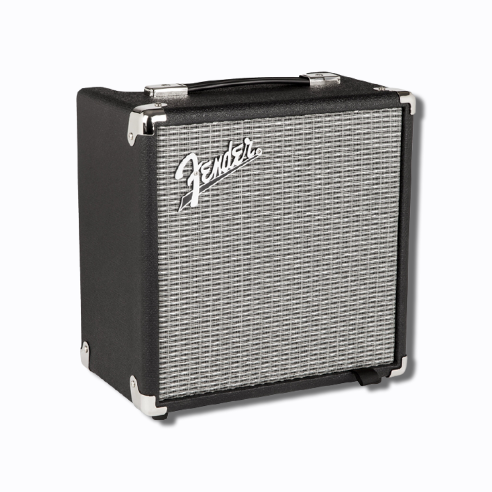 Fender Rumble™ 15 (V3), 230V EUR, Black/Silver - გიტარის კომბი, გამაძლიერებელი
