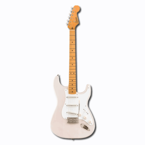 FENDER Squier Affinity Series Stratocaster Maple Fingerboard White Pickguard Olympic White – ელექტრო გიტარა