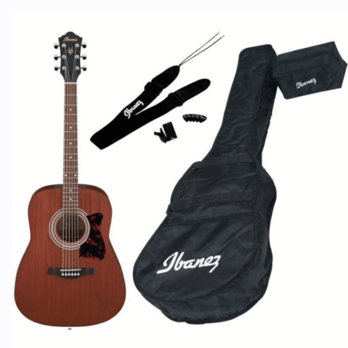 IBANEZ V54NJP-OPN AC.GUITAR,TUNER,BAG AND ACCESS. – აკუსტიკური გიტარის კომპლექტი
