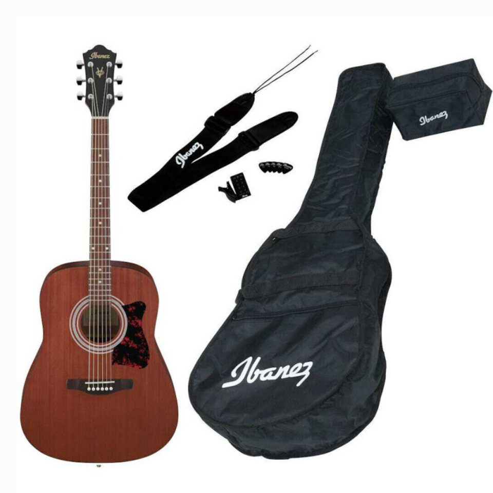 IBANEZ V54NJP-OPN AC.GUITAR,TUNER,BAG AND ACCESS. - აკუსტიკური გიტარის კომპლექტი