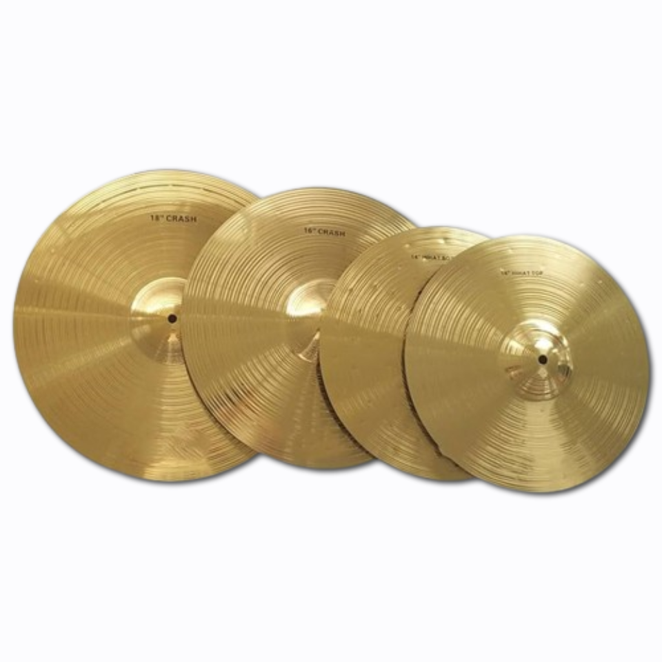 2. Metal Drum Cymbals PM-CB510 Alloy Polishing - დრამის თეფში