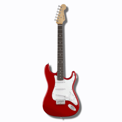 Fender Squier MM Stratocaster Hard Tail, Red