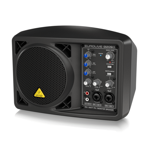 Behringer B205D 150W 5.25 inch Powered Monitor Speaker