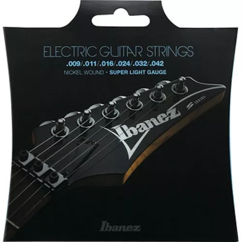 Ibanez IEGS6 Electric Guitar Strings 6 String / Super Light – ელექტრო გიტარის სიმები