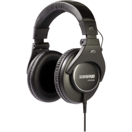 SHURE SRH840-EFS HEADPHONE, PREMIUM STUDIO