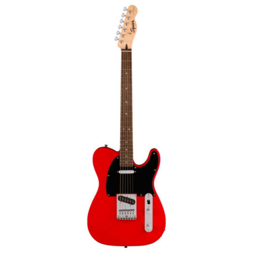 Fender Squier Sonic™ Telecaster®, Laurel Fingerboard, Black Pickguard, Torino Red – ელექტრო გიტარა