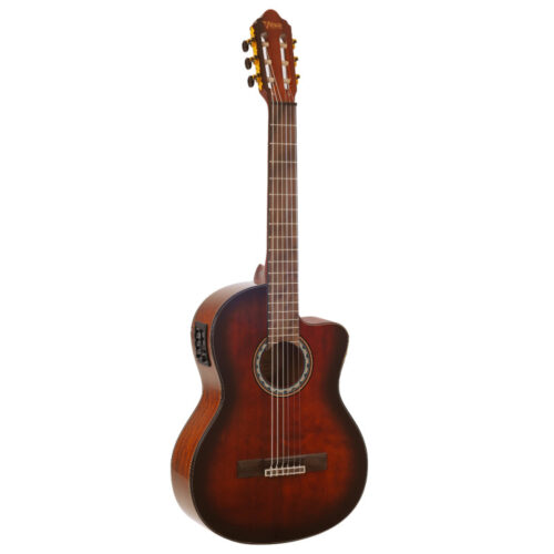 Valencia VC564CEBSB classical guitar, Brown Sunburst Cutaway – ელ. კლასიკური გიტარა