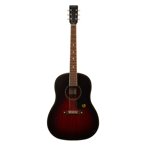 Gretsch Jim Dandy™ Dreadnought, Walnut Fingerboard, Black Pickguard, Deep Cherry Burst – აკუსტიკური გიტარა