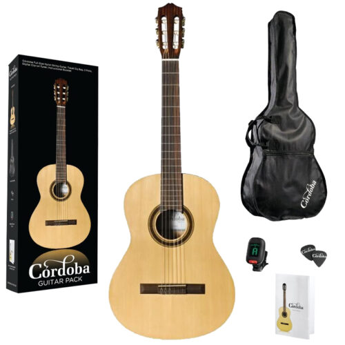 Cordoba CP100 Guitar Pack classic guitar – კლასიკური გიტარის პაკეტი