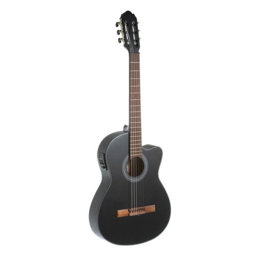 Gewa Classic E-Guitar Student 4/4 Okoume/Cedar Black W P/A & Cut. – ელ. კლასიკური გიტარა