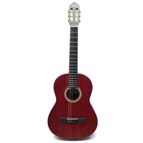 Valencia VC204TWR classical guitar, trans. wine red-კლასიკური გიტარა