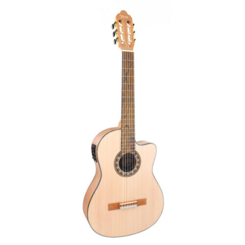 Valencia VC304CE classical guitar, Natural, Cutaway Electric – კლასიკური გიტარა