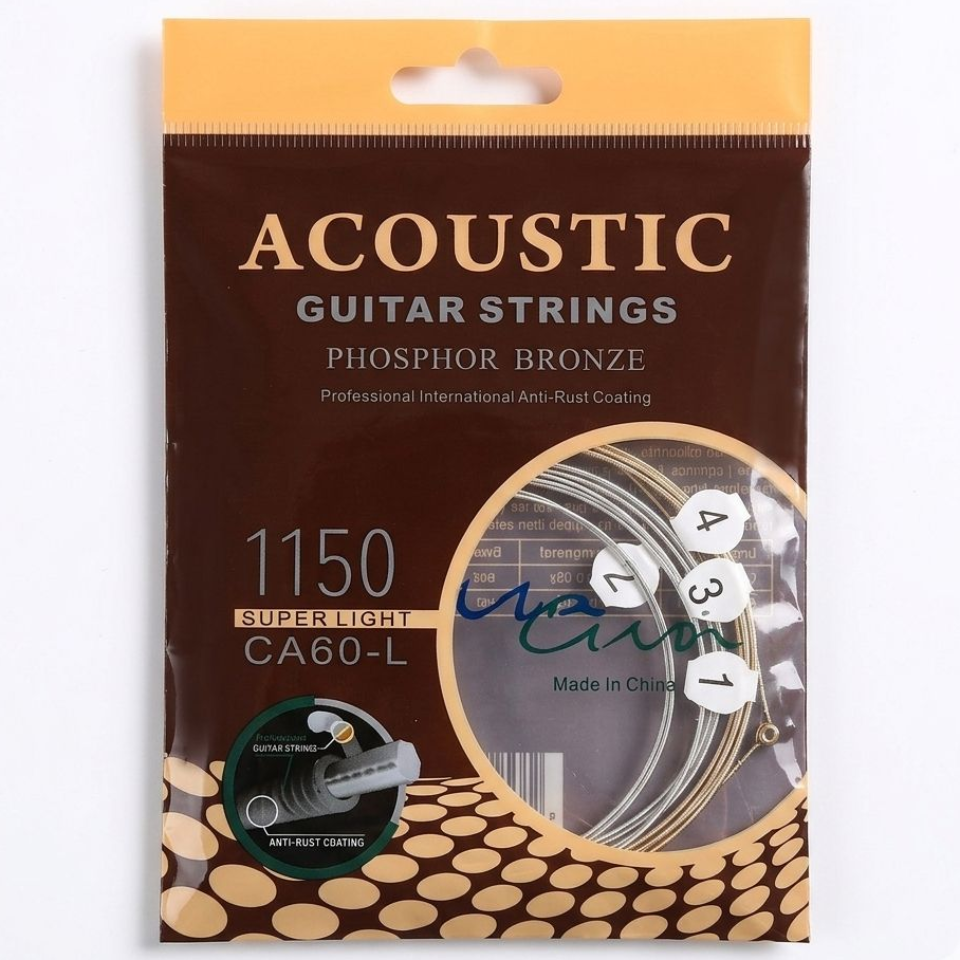 Civin Acoustic CA60-L Phosphor Bronze Guitar Strings – აკუსტიკური გიტარის სიმები